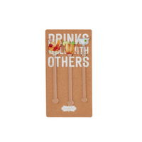 Cocktail Stirrer Set - Drinks well with others. 