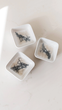 Painted Dip Bowl - Marble