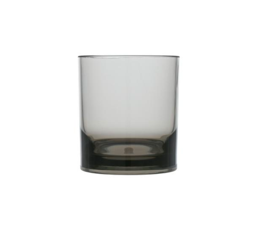 Mecca Acrylic Grey Drinkware