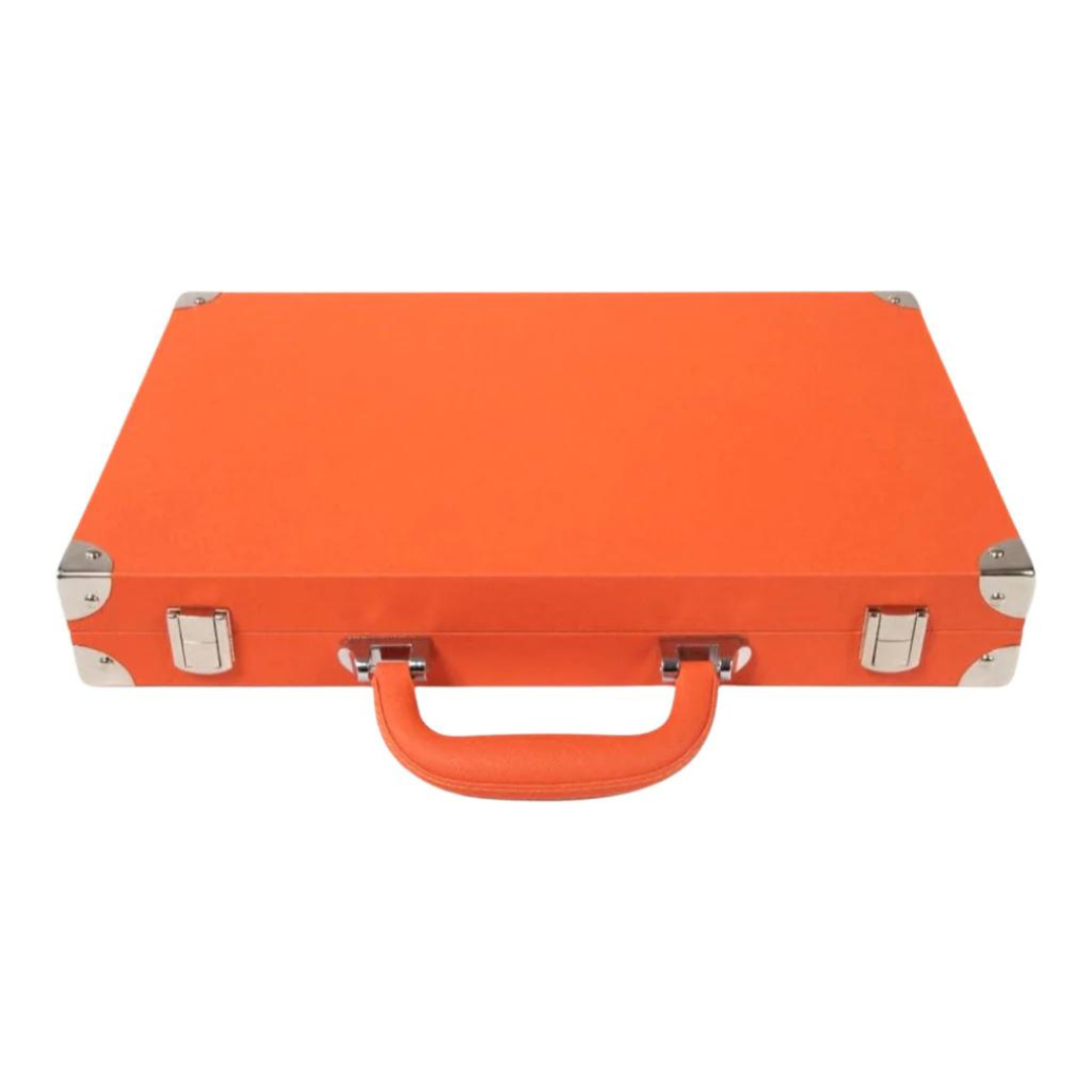 Ellen Backgammon Set - Orange.