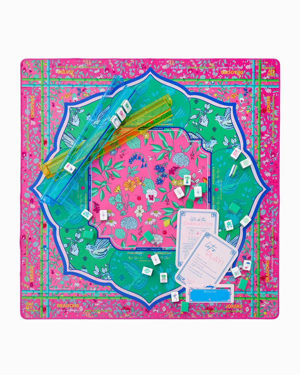 Mahjong Rack & Pusher Set - Multi