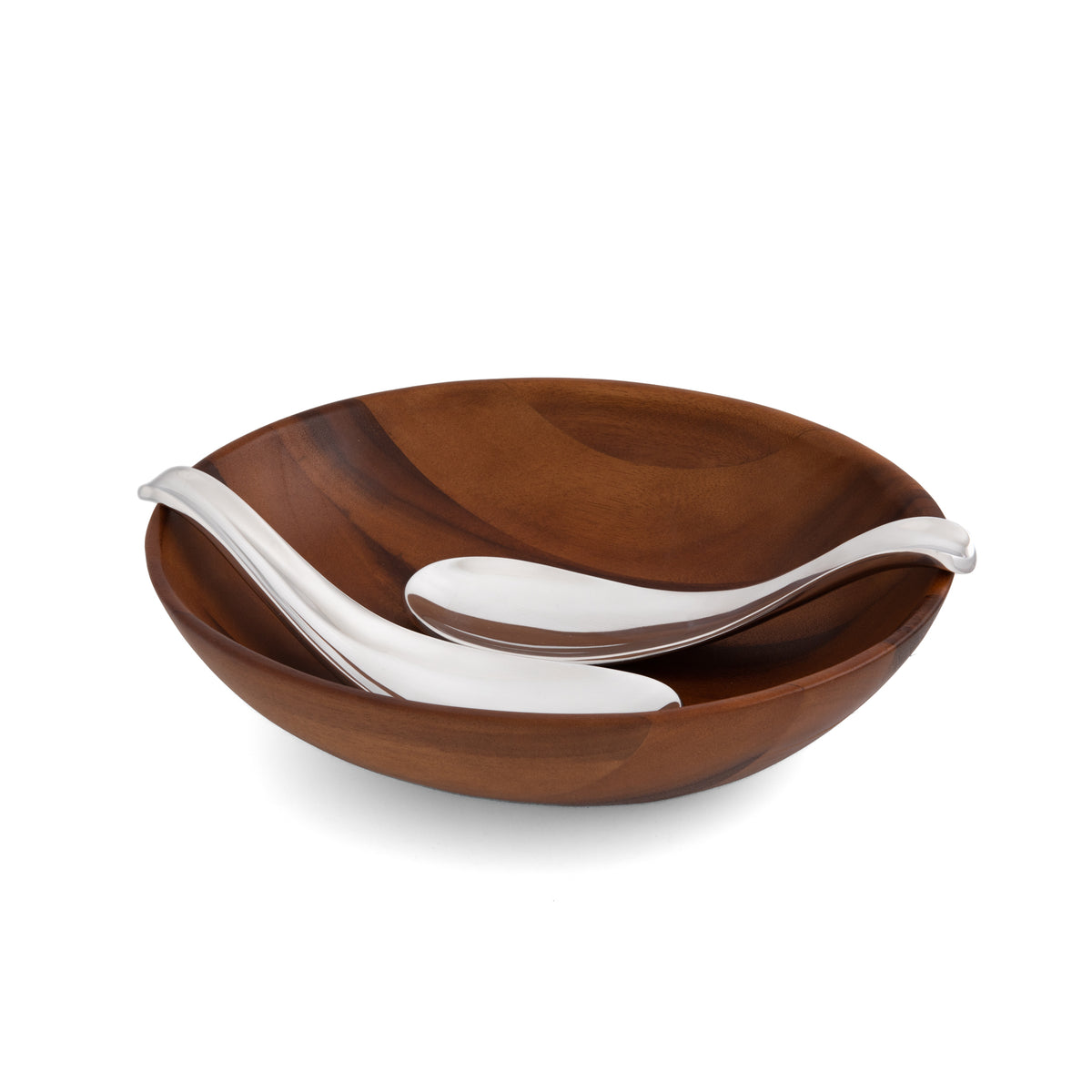 Yin Yang Salad Bowl With Servers