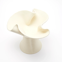 Eloise Vase - Raw Blanc