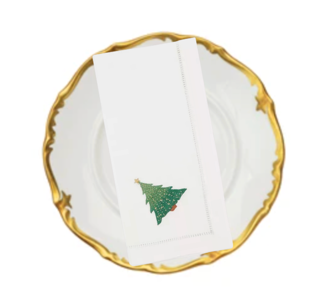 Christmas Tree Napkin Set of 4