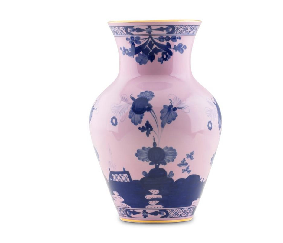 Oriente Italiano Ming Vase 9" -