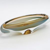 Canoe Bowl - Pistachio & Amber