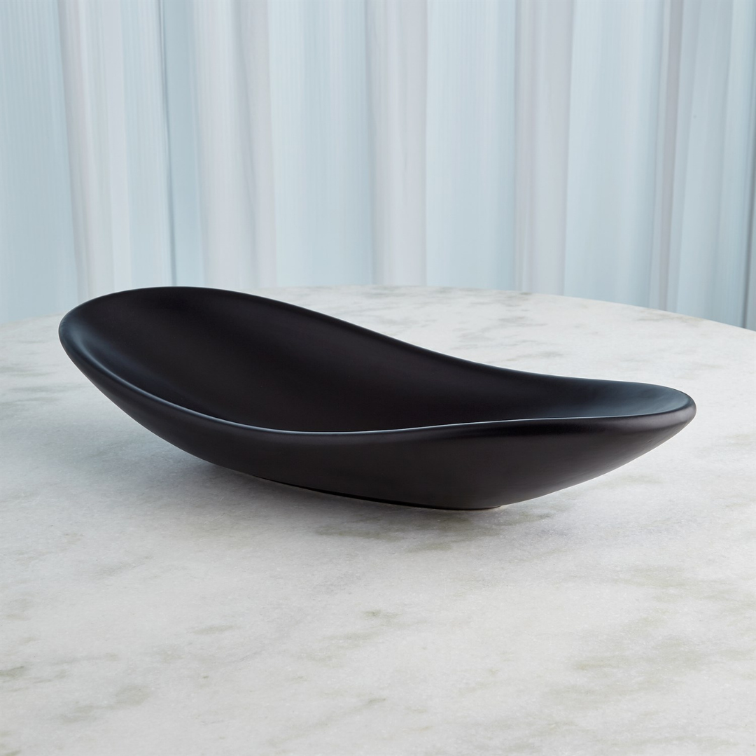 Flagstone Oblong Platter - Black