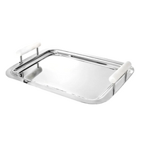 Azure Serving Tray - White