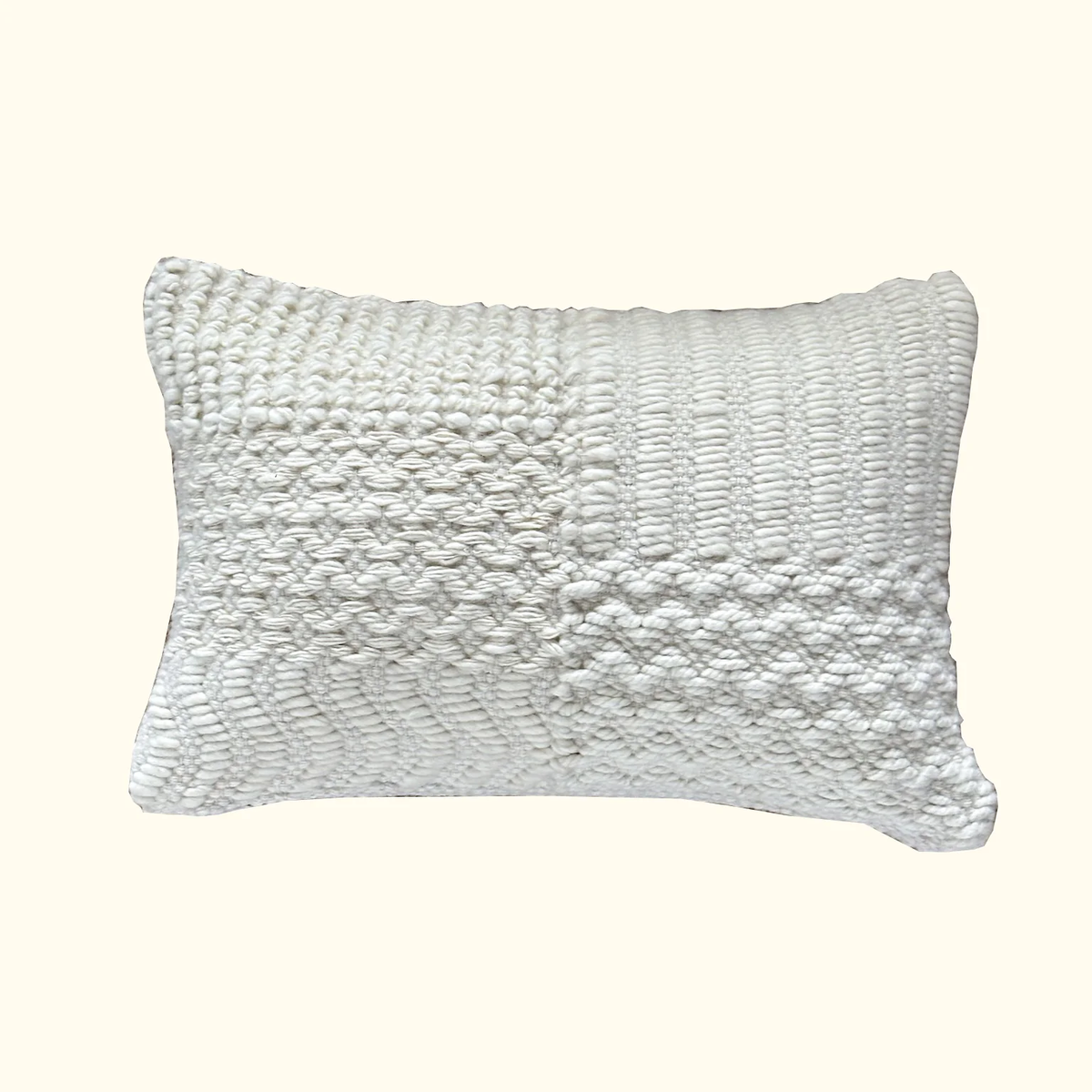 Shivi Pillow Ivory 16 x 24