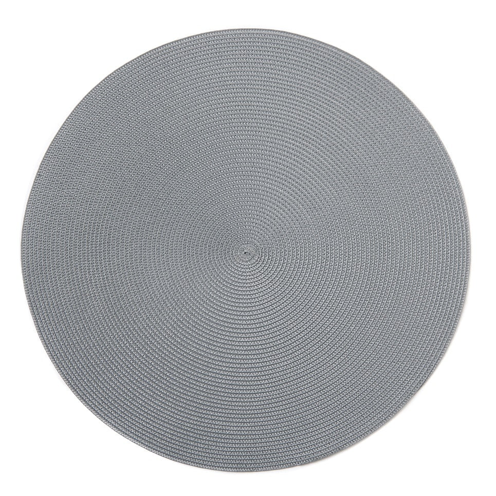 Linen Braid 15" Placemat Set of 4 - Solid -