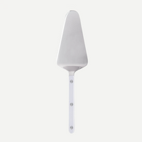 Bistro Shiny Silver Tart Server Pearly -