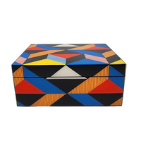 Geometric Lacquer Box Medium