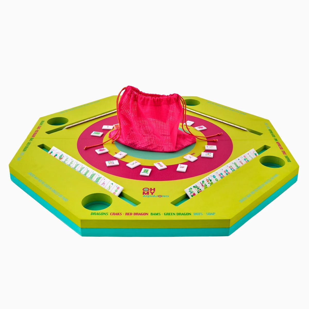 Mahjong Aqua Pool Mat -