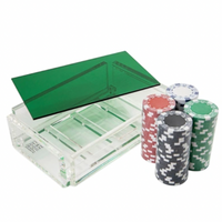 Luxury Acrylic Poker Set