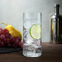 Finesse Grid Long Drink Glass Set of 4