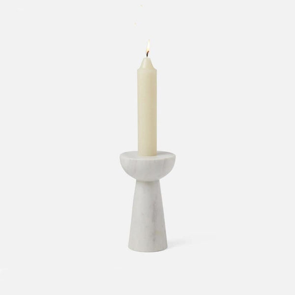 Judith Marble Candleholder Set