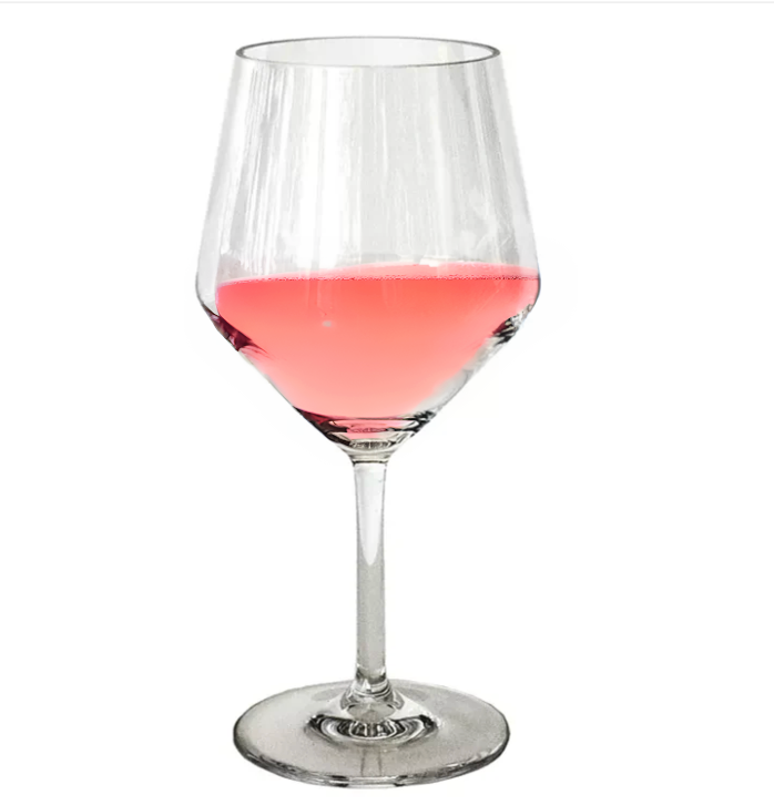 Facet Acrylic Wine Glass 23oz