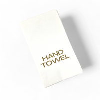 Guest Towel Pack - Hand Towel - Gold.