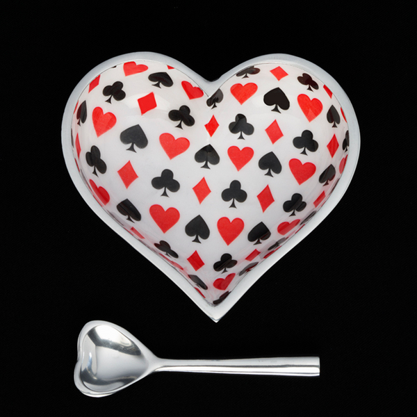 Happy Heart Bowl With Spoon - Canasta.