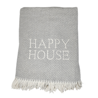 Happy House Throw