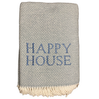 Happy House Throw