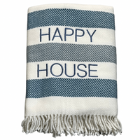 Happy House Throw