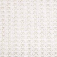 Up close swatch photo of the Harmony Cashmere Throw in White.