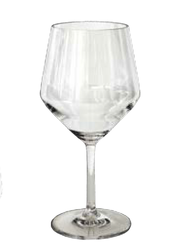 Facet Acrylic Wine Glass 23oz
