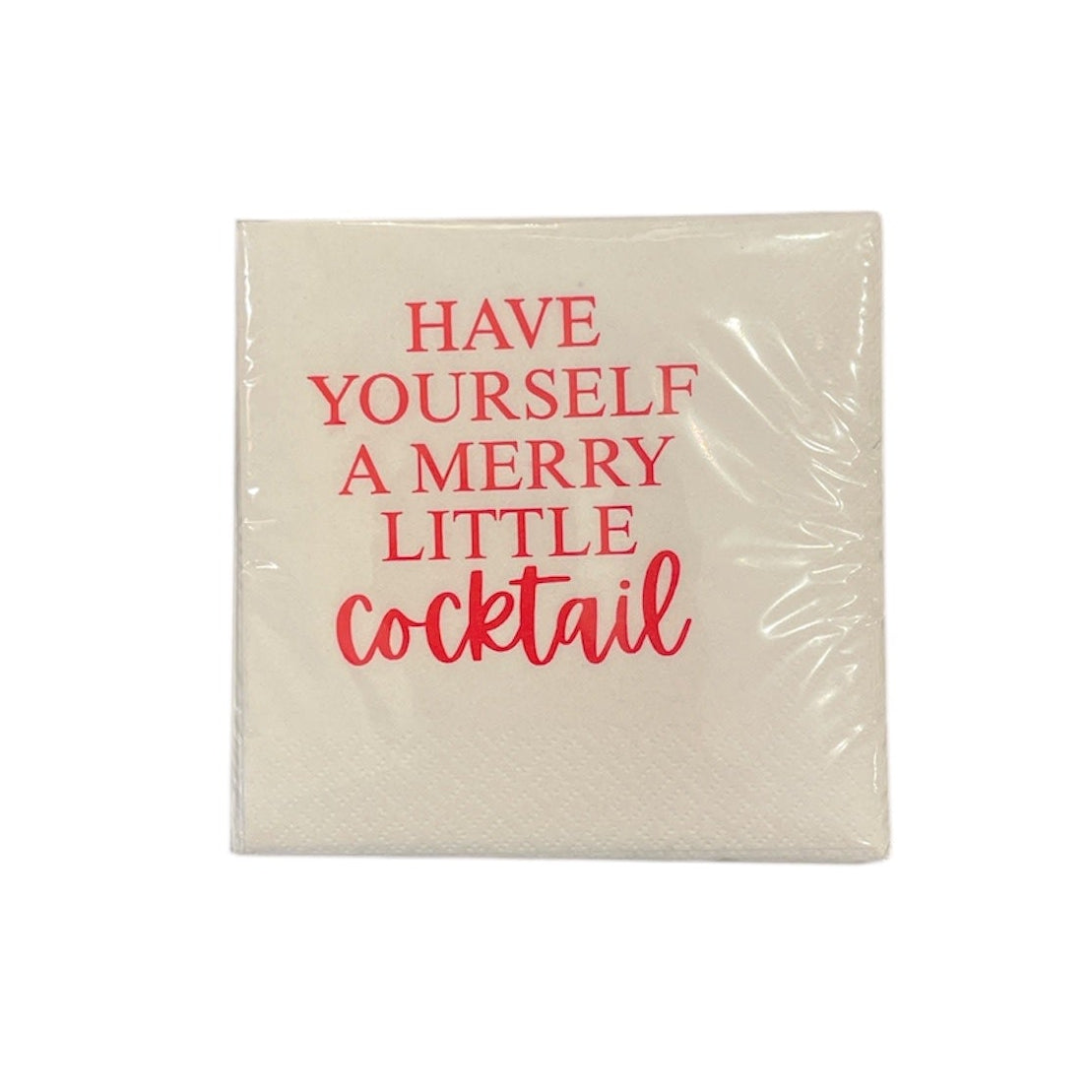 Cocktail Napkin Pack - MERRY LITTLE COCKTAIL