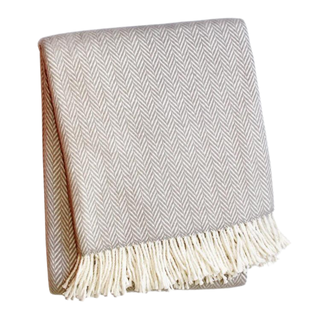 Herringbone discount throw blanket