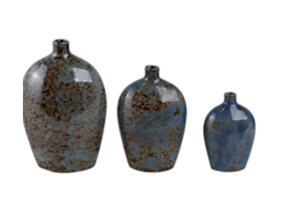 Pia Vase Blue - Small