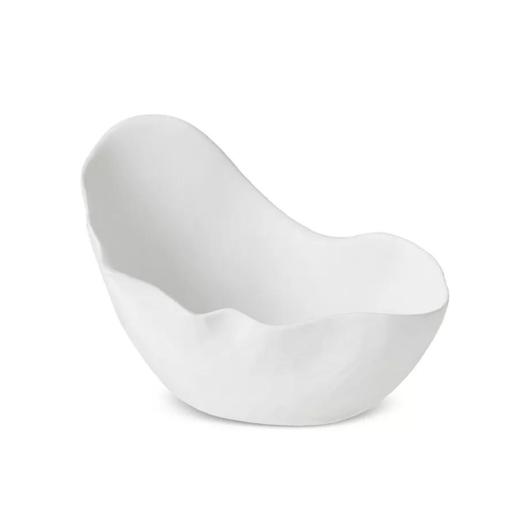 Horn Bowl White - Small.