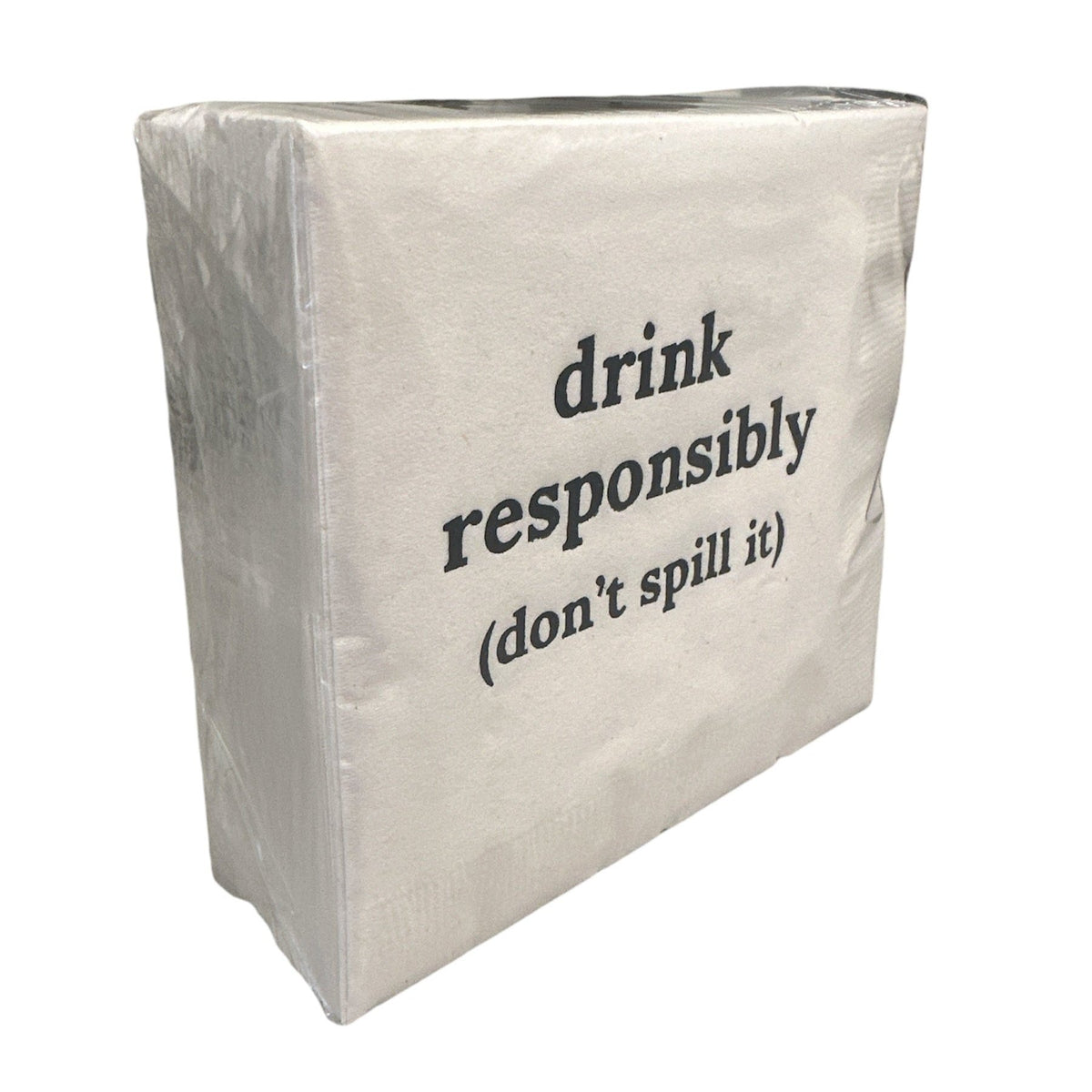 Cocktail Napkin Pack - DRINK RESPONSIBLY