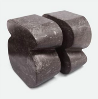 Calysta Marble Bookends Set  - Black