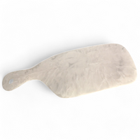Arila Cheese Board  - White Swirl