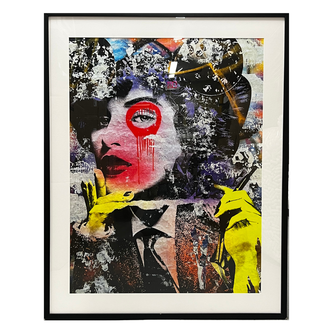 Incognito Photography Art Framed 42 x 33"