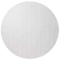 Wicker Round Placemat Set of 4 - White