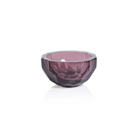 Vale Faceted Glass Bowl -