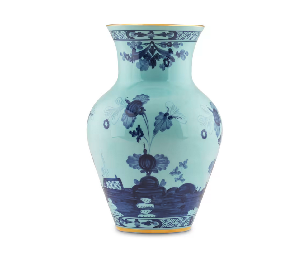 Oriente Italiano Ming Vase 9" -