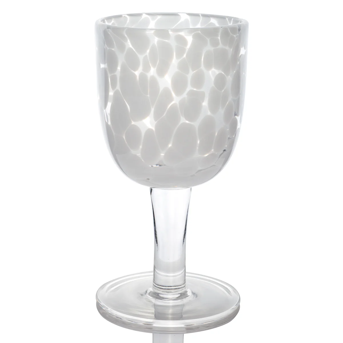 Torcello White  & Clear Glass