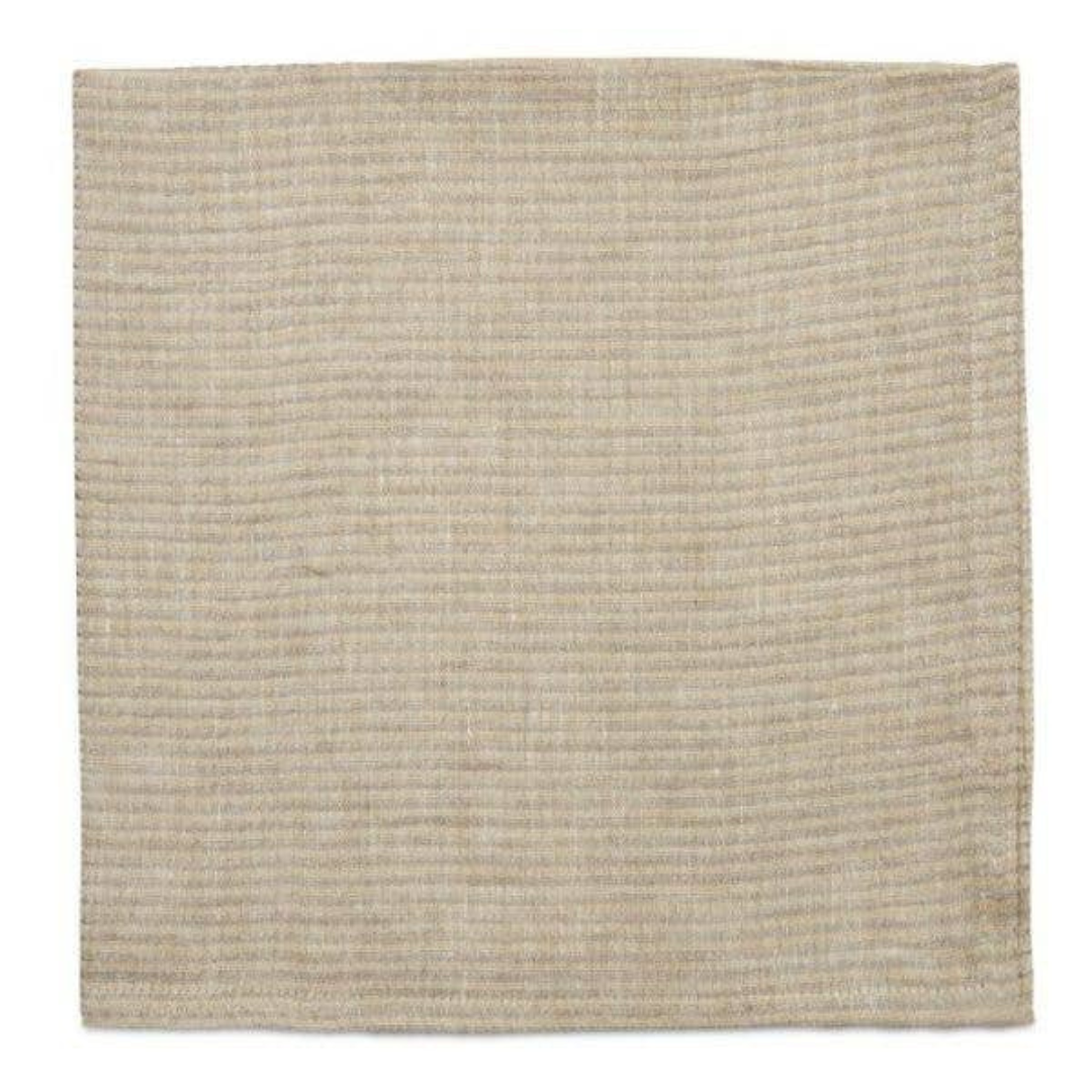 Jewel Pique Napkin Set of 4 - Taupe.