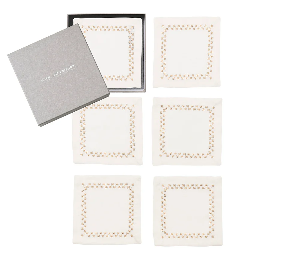 Cocktail Napkin Set of 6 - Starry Night