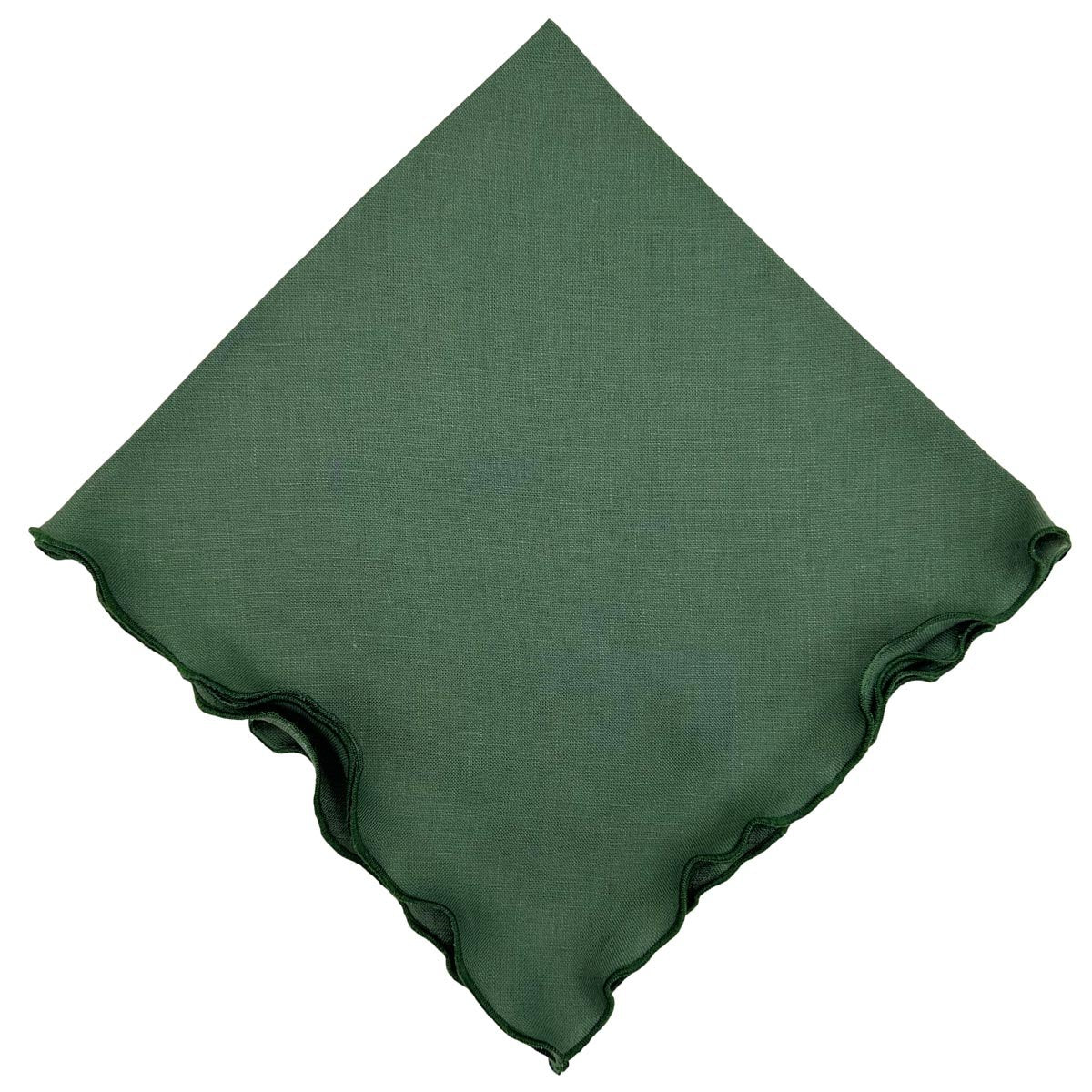 Wave Edge Napkin Forest Green Set of 4