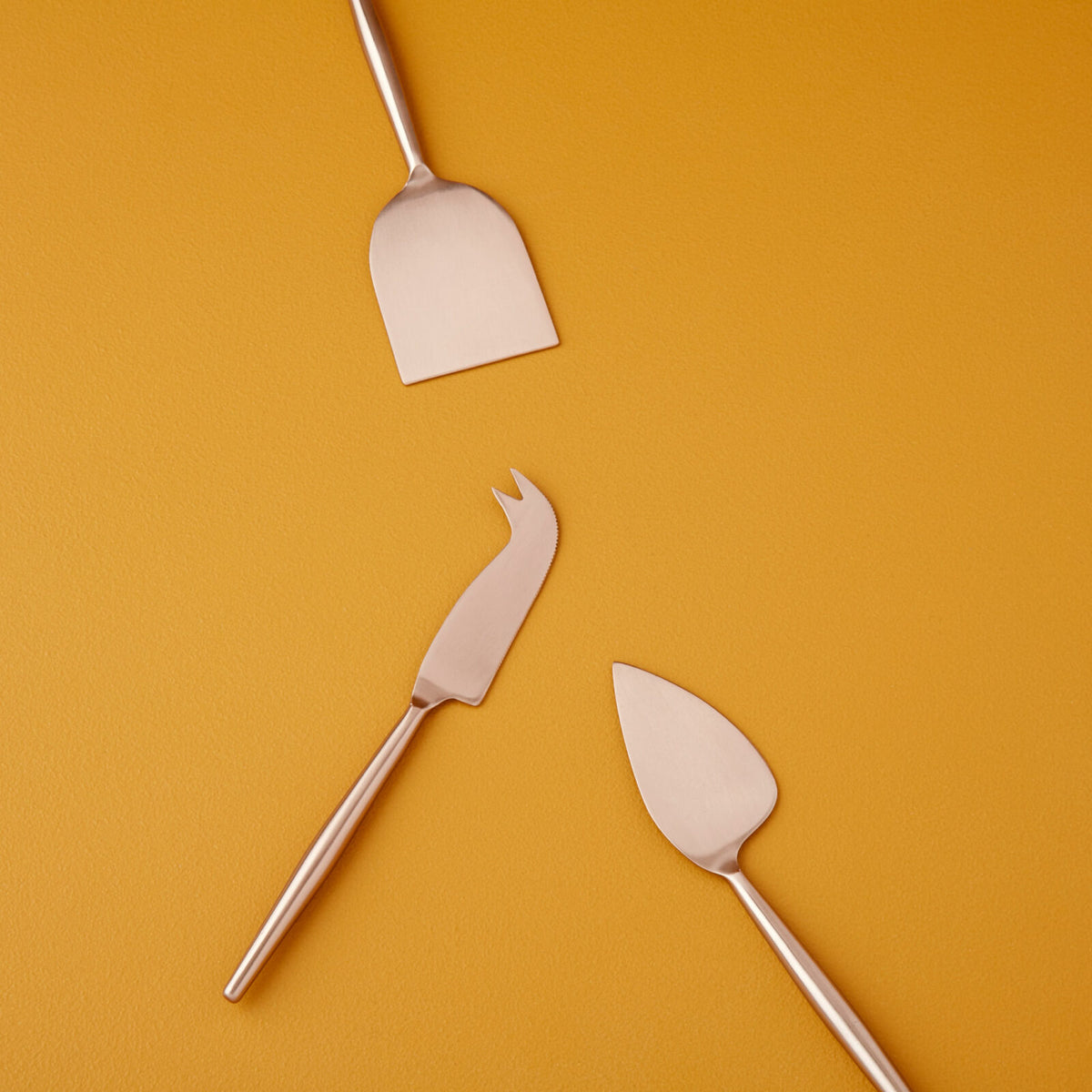 Blush Toned 3-Piece Cheese Set