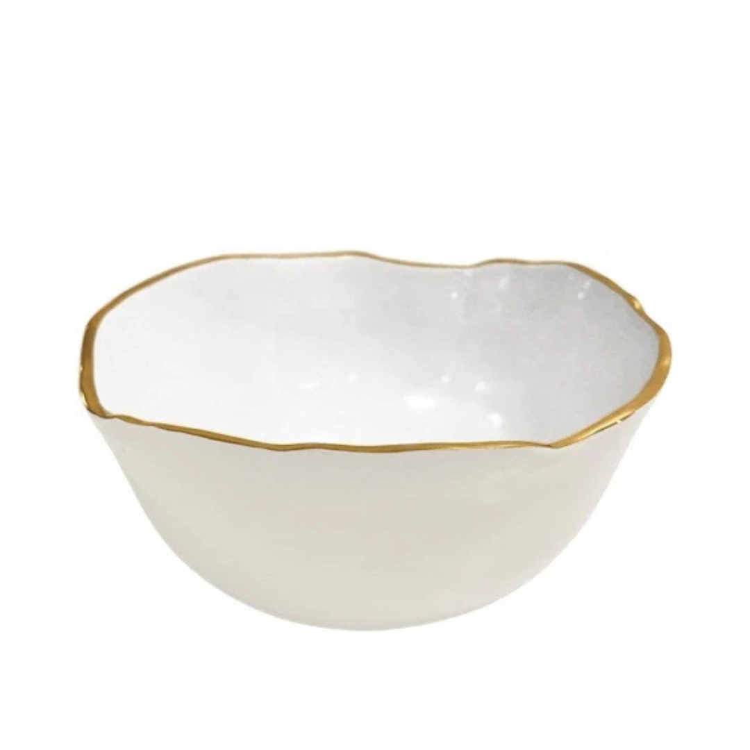 Encanto Osaka Bowl Cream & White - Large