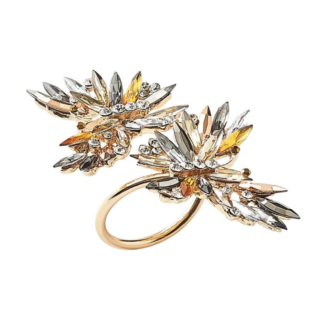 Champagne sales napkin rings