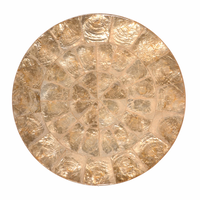 Capiz Shell Placemat Champagne Set of 4