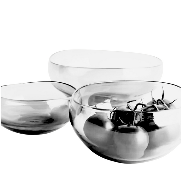 Nesting Bowl Collection Clear