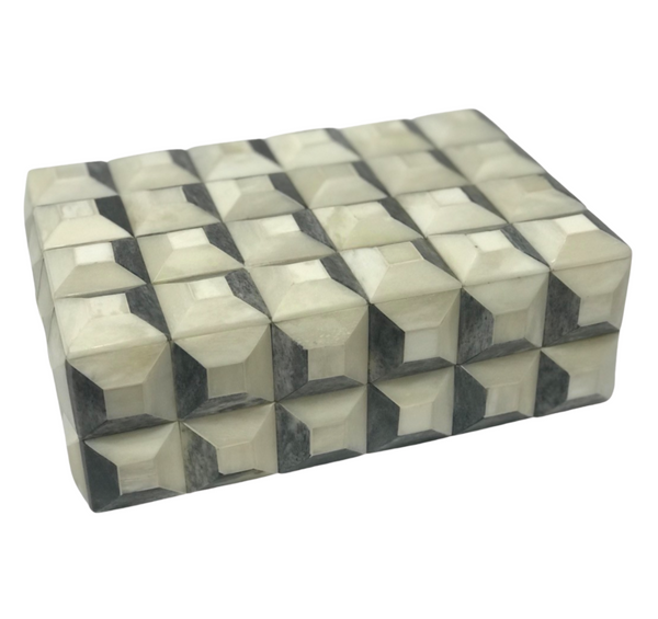 Checkmate Box Grey Small