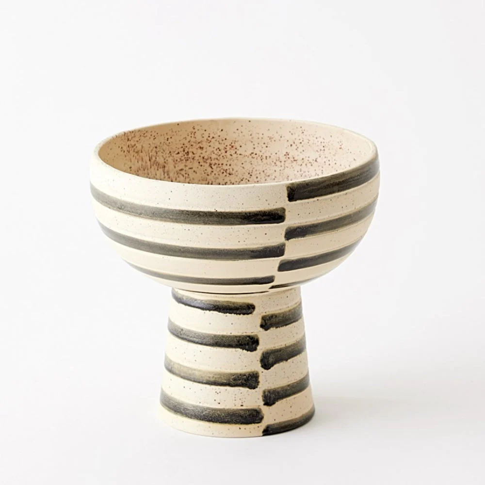 Jail Break Footed Bowl